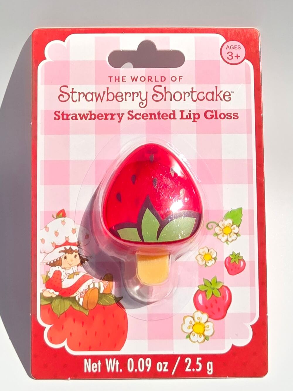$3 Add-On When Bundled with $12+ Strawberry Shortcake Strawberry Lip Gloss